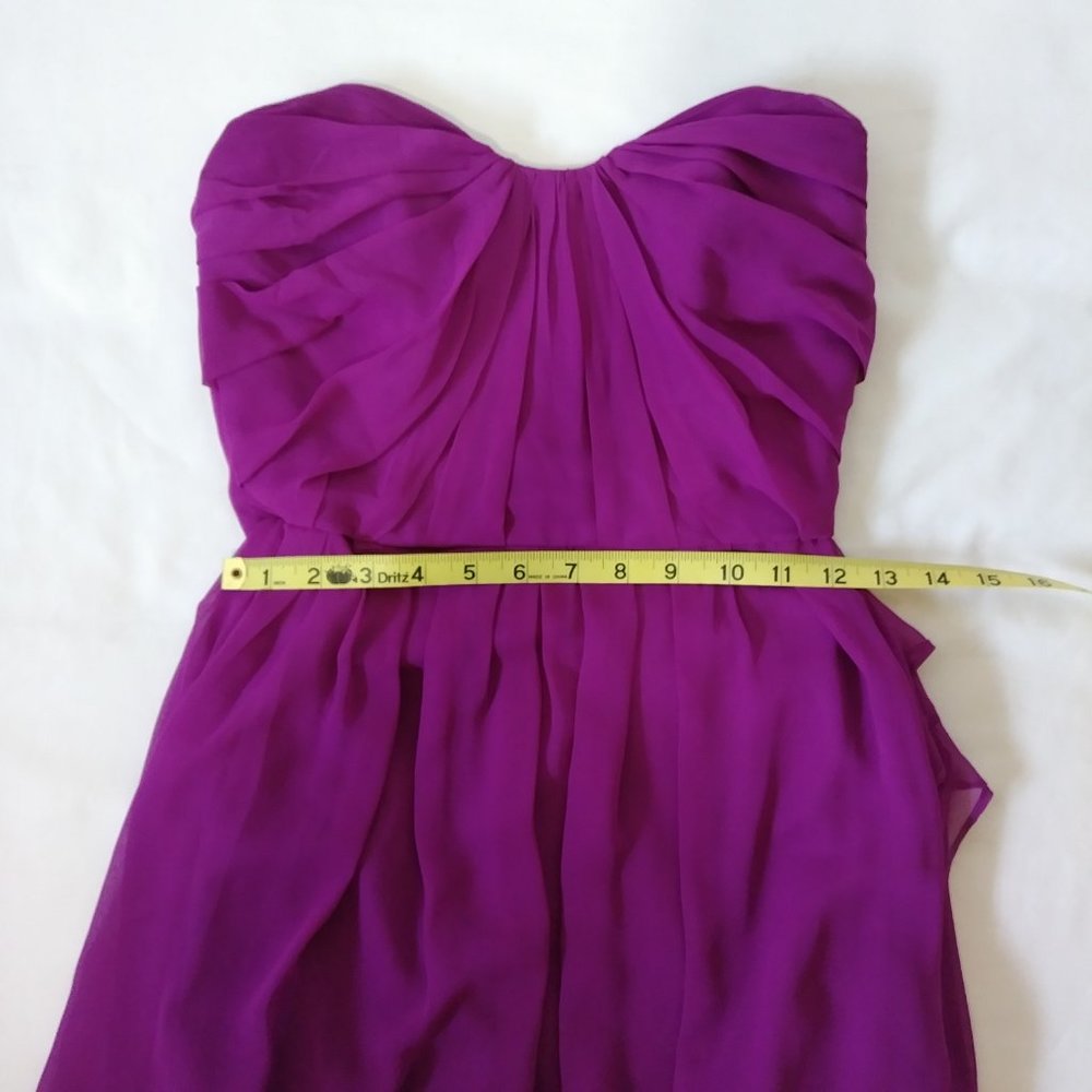 After Six Formal Bridesmaid Dress Persian Plum Size 2 - Picture 9 of 11